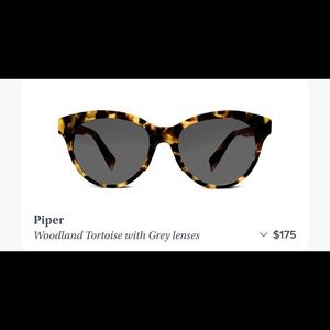 Warby Parker Piper Sunglasses in Woodland Tortoise